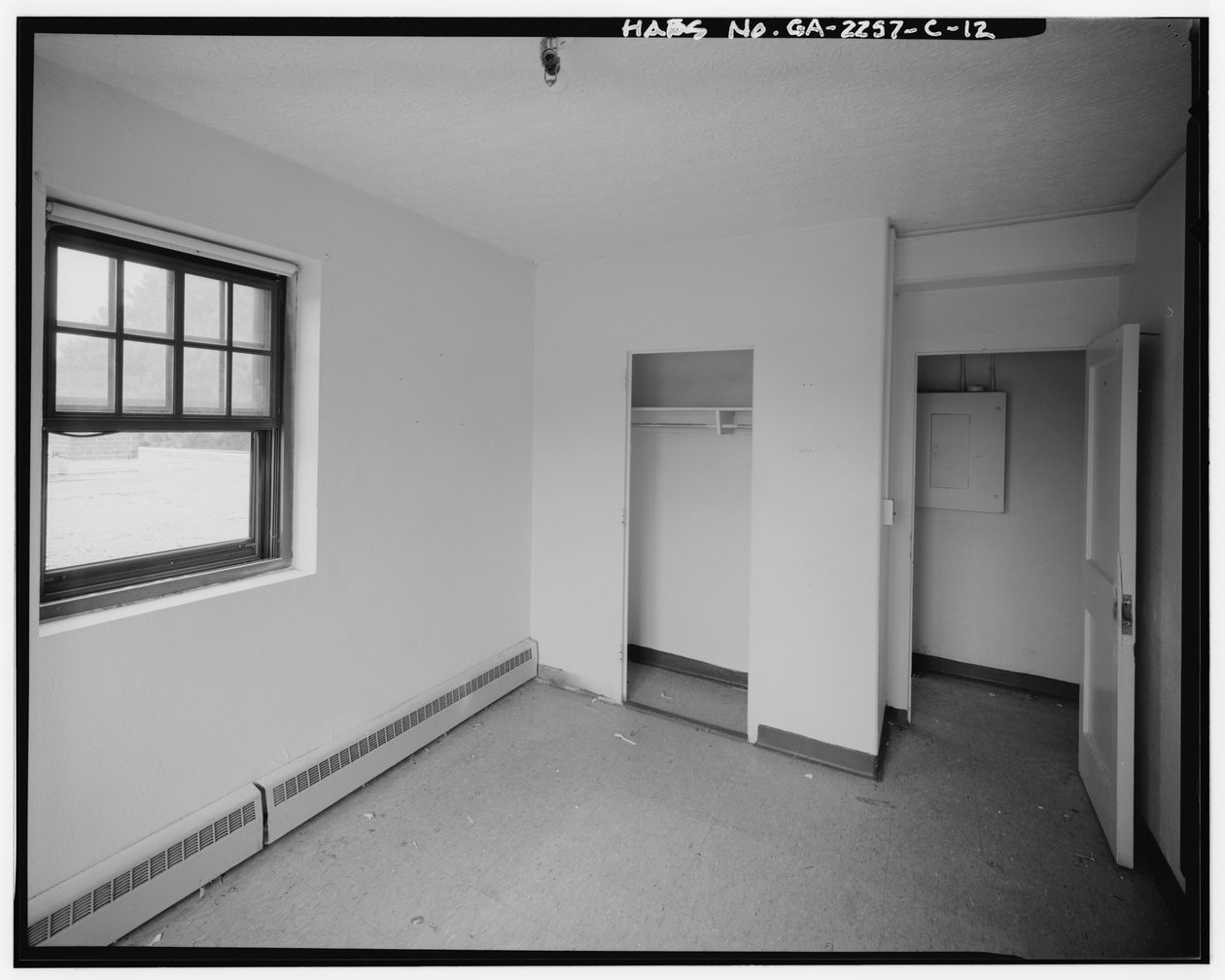 Techwood Homes, Bina No. 1, 575-579 Techwood Drive, Atlanta, Fulton County, GA (s/b fotoğraf) by American Photographer