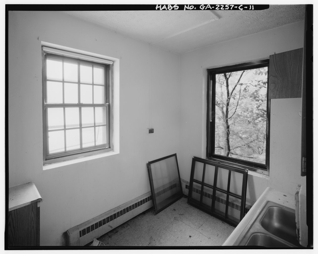 Techwood Homes, Bina No. 1, 575-579 Techwood Drive, Atlanta, Fulton County, GA (s/b fotoğraf) by American Photographer