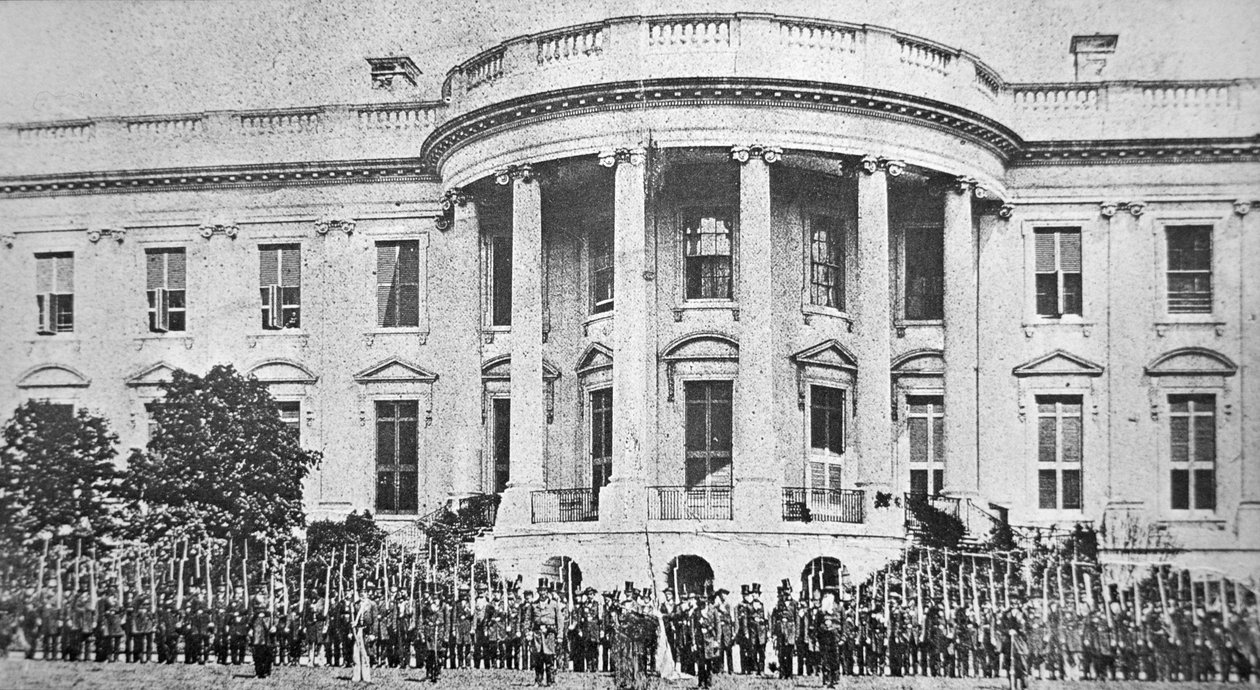 Beyaz Saray, Washington D.C., Amerikan İç Savaşı