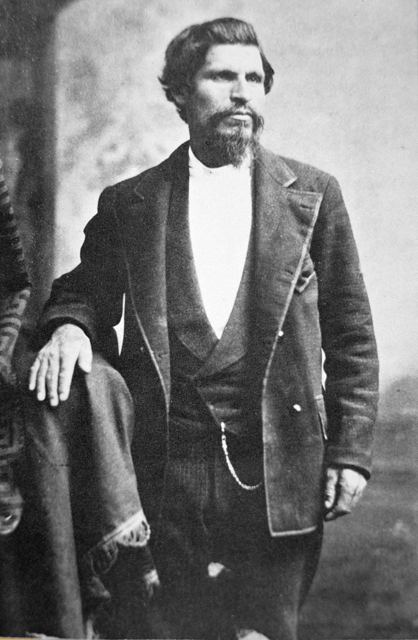 Tiburcio Vasquez (s/b fotoğraf) by American Photographer