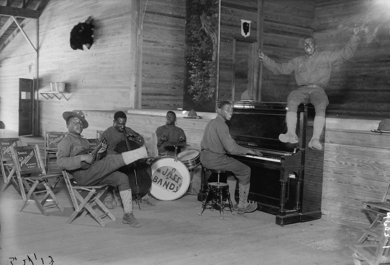 ABD Ordusu Caz Grubu, 1914-18 by American Photographer