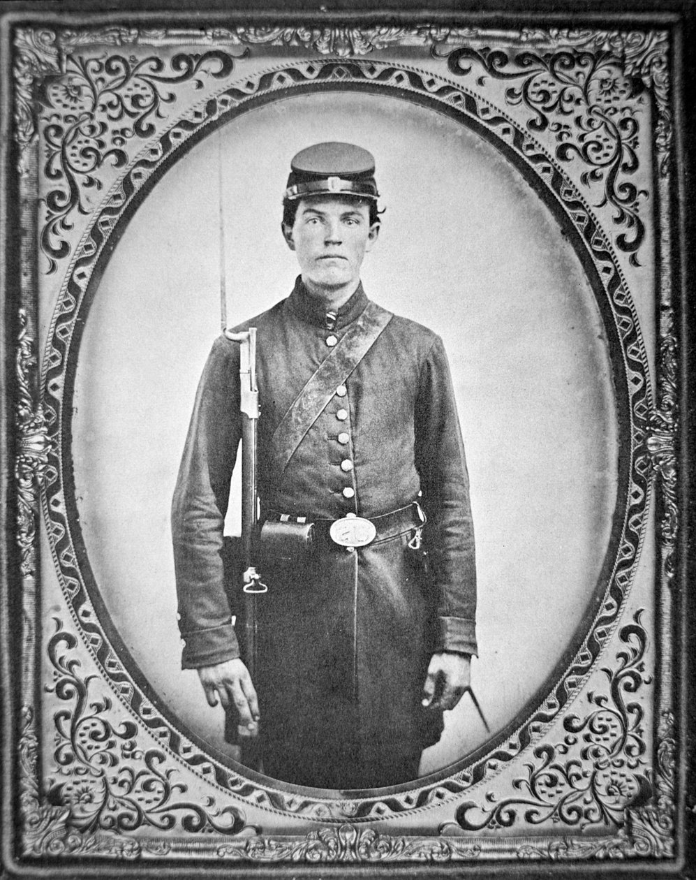 Meçhul Birlik askeri (s/b fotoğraf) by American Photographer