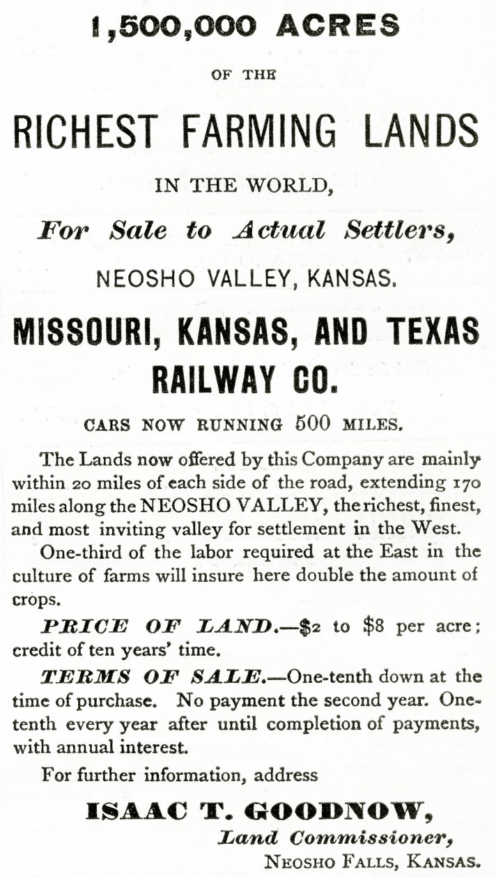 Kansas, Neosho Vadisi
