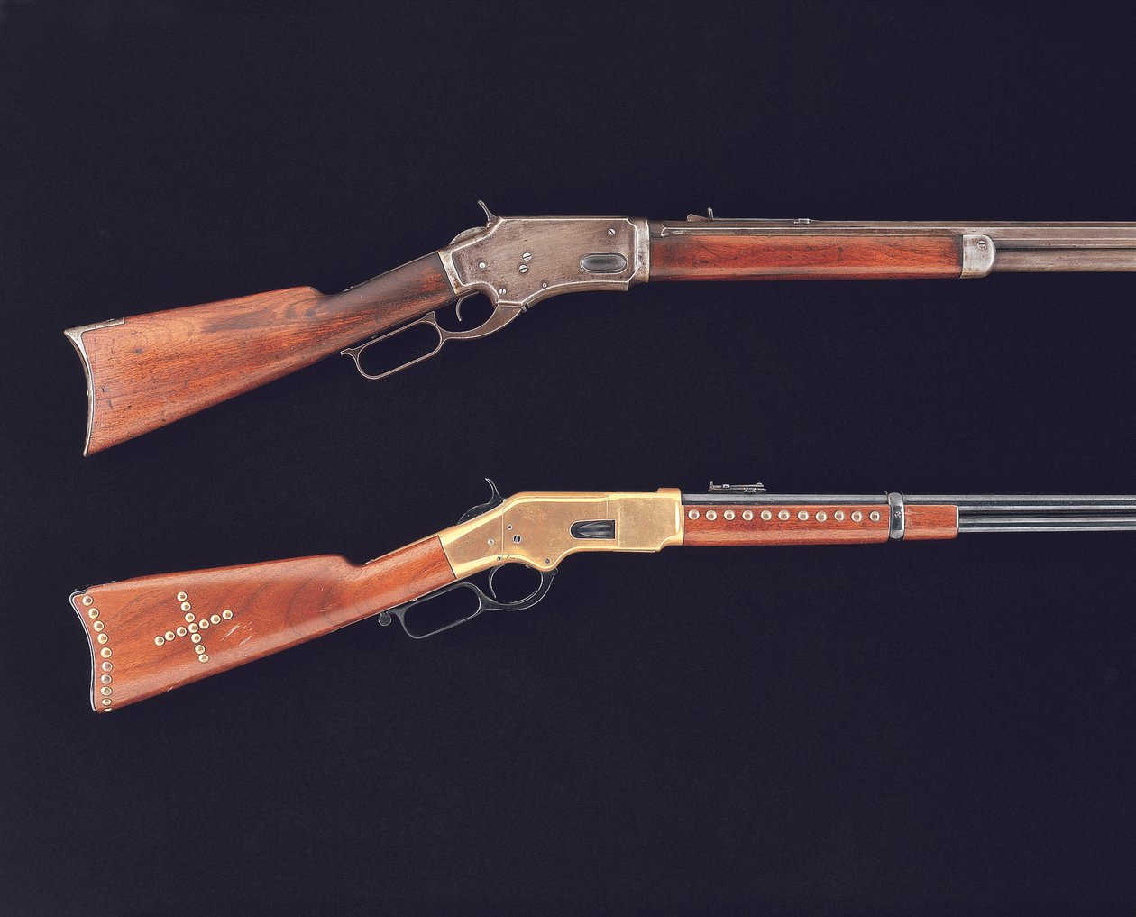 A .50 Spencer model 1865 tekrarlayan tüfek no. 20859 by American School