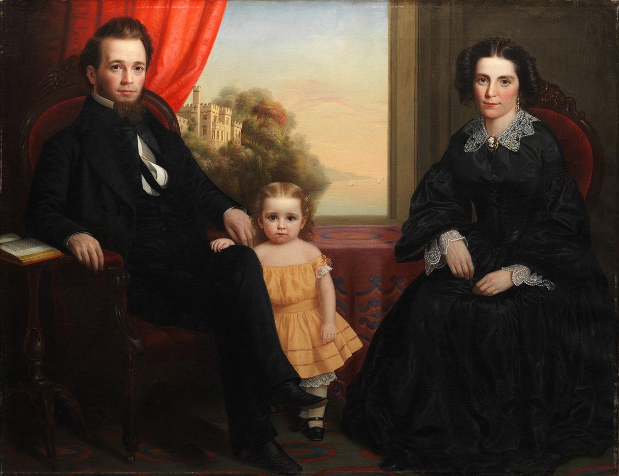 Bir Aile Grubu Portresi, c.1850 by American School