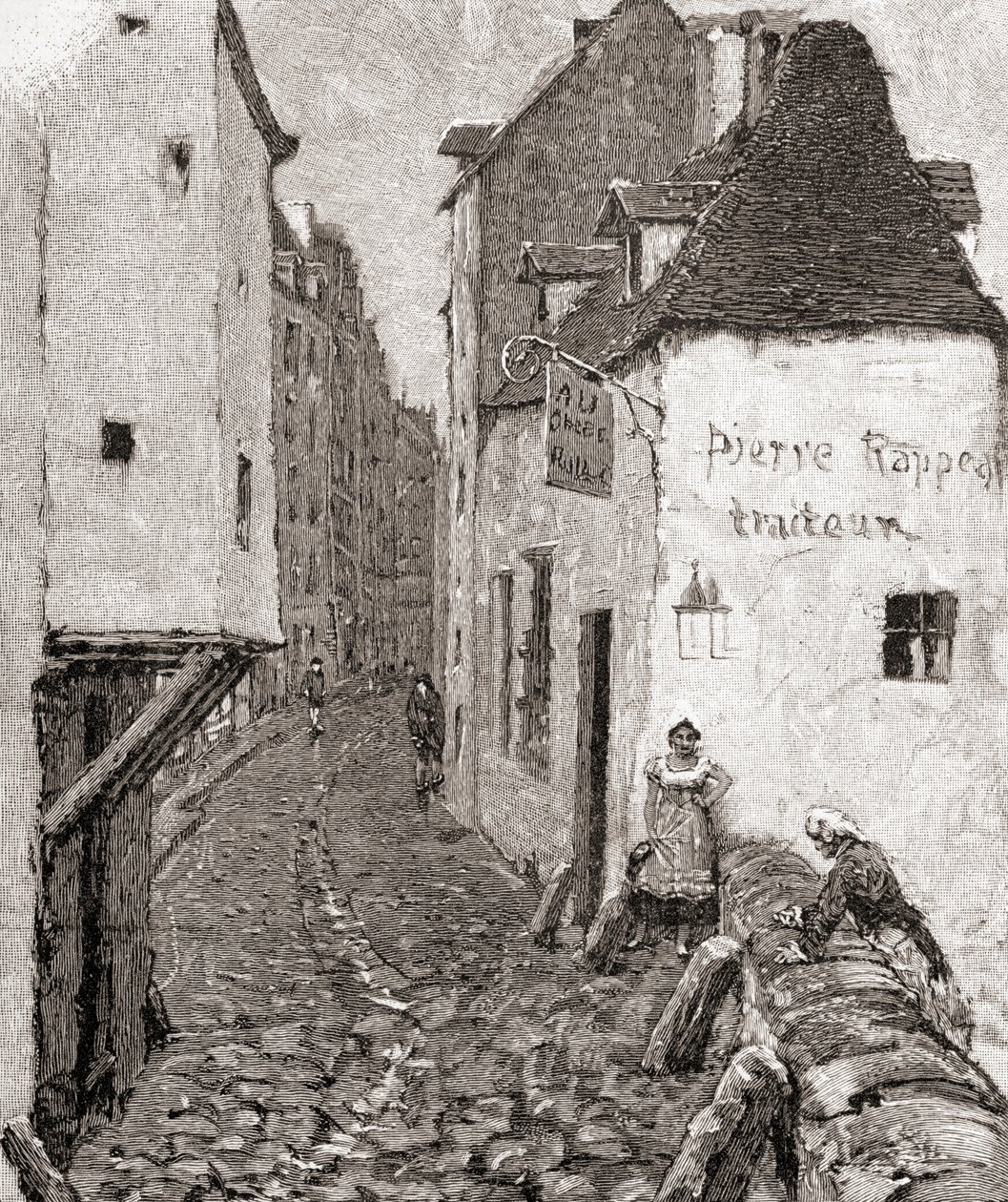 19. yüzyılda eski Paris