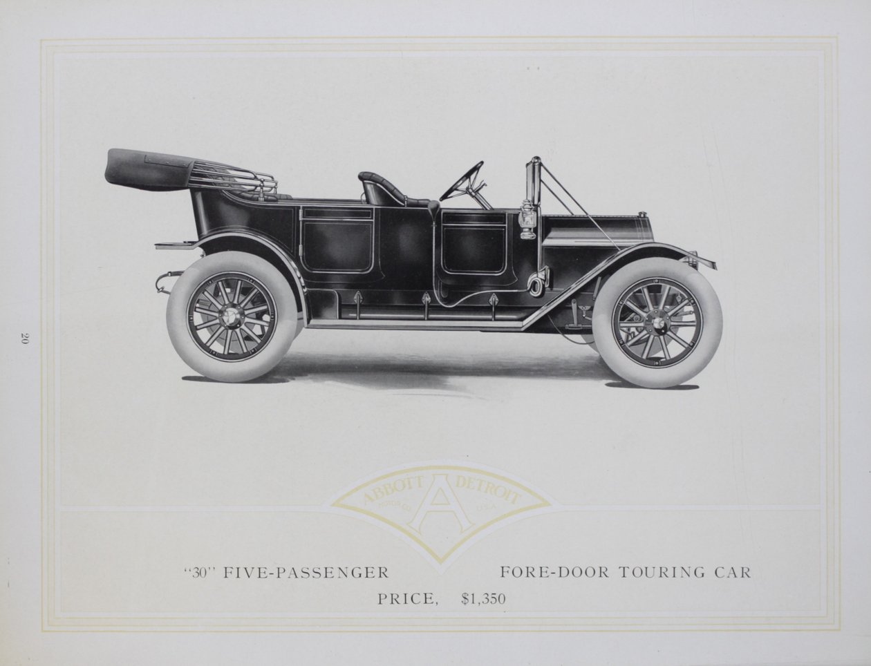 Abbott-Detroit Motorlu Arabalar, 1911 by American School