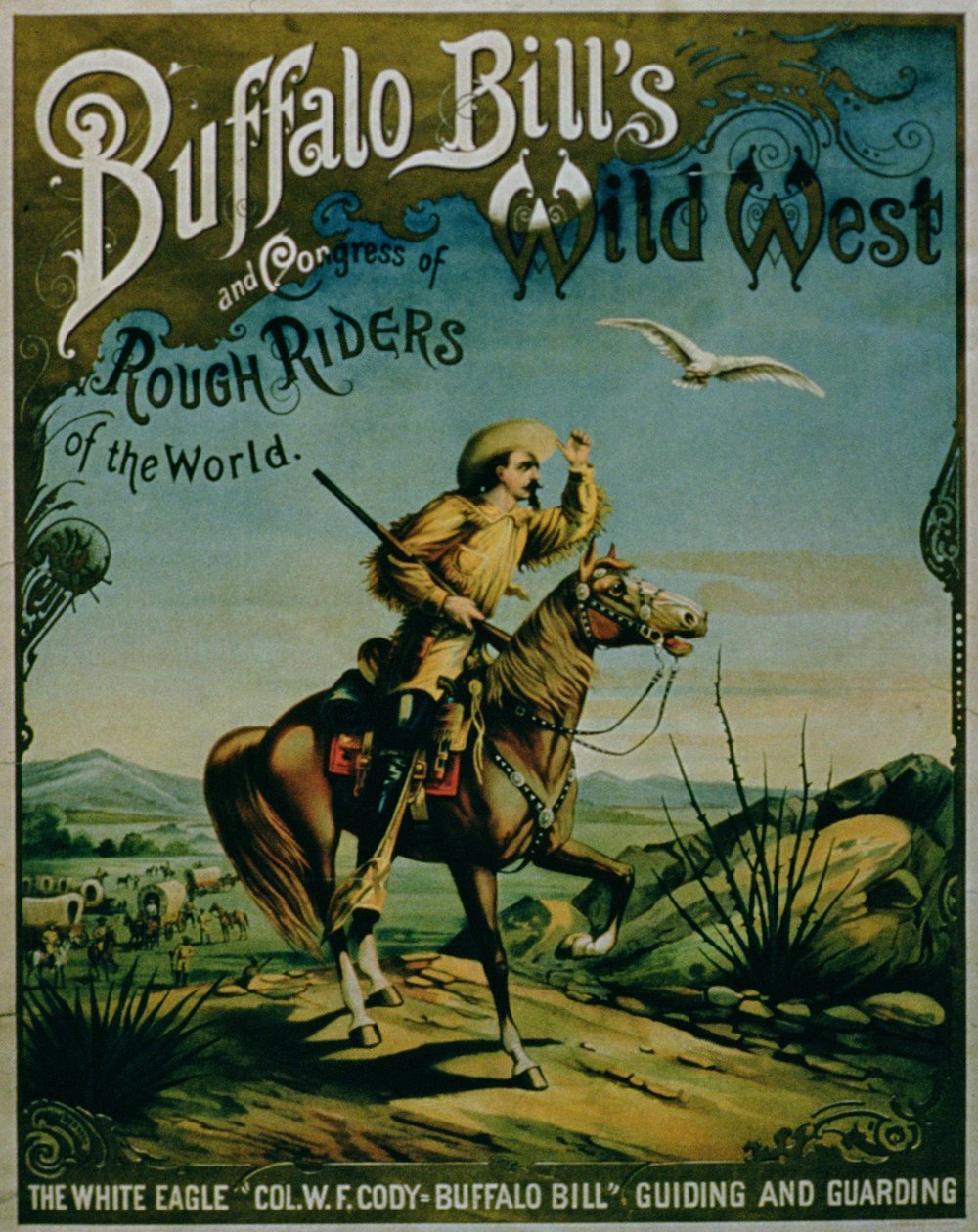 Buffalo Bills Wild West ve Dünyanın Kaba Binicileri Kongresi için Reklam by American School