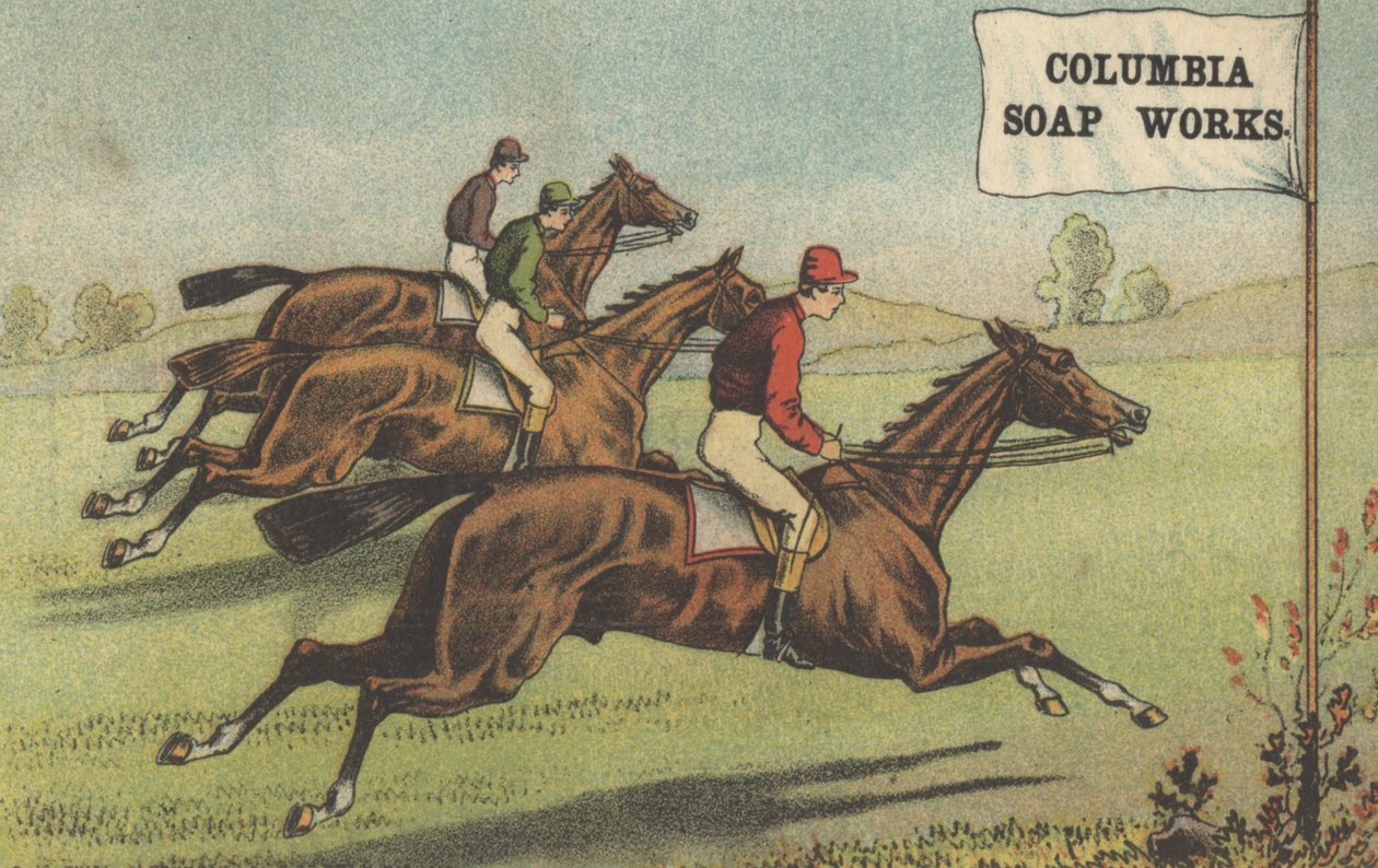 Columbia Sabun İşleri için Reklam, 1880 dolayları by American School
