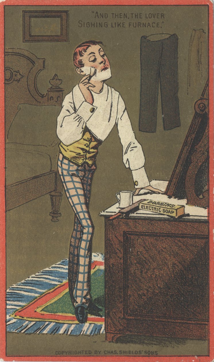 Dobbins Elektrikli Sabun, c.1880 için Reklam by American School