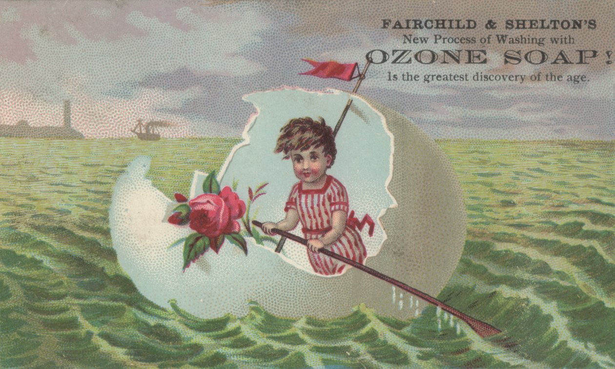 Fairchild & Sheltons Ozon Sabunu, c.1880 için Reklam by American School