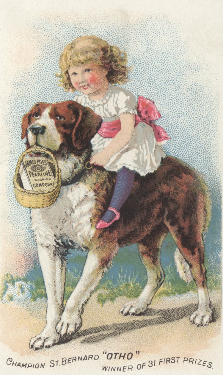 James Pyles Pearline Yıkama Bileşiği, c.1880 için Reklam by American School