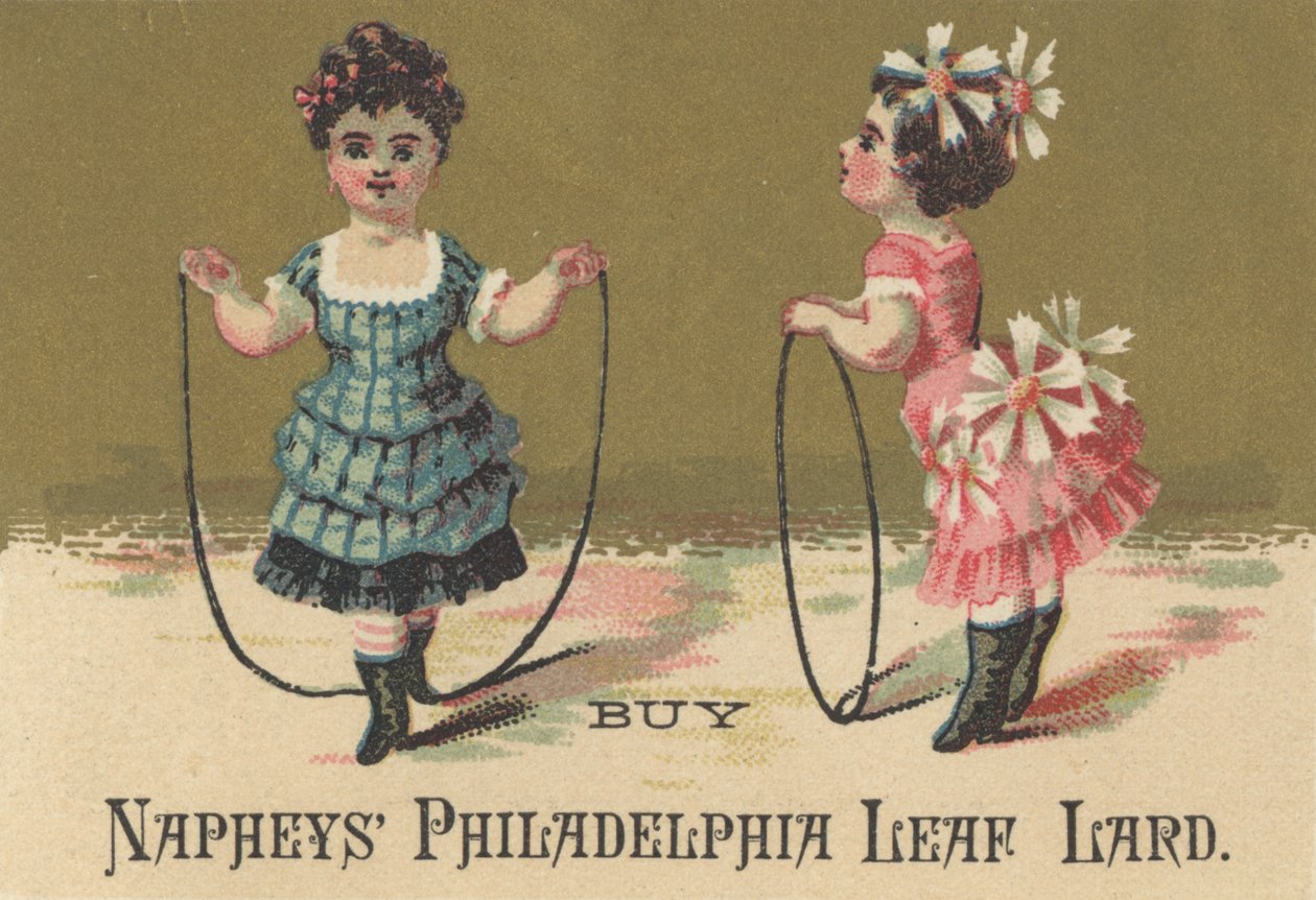 Napheys Philadelphia Leaf Lard, c.1880 için reklam by American School