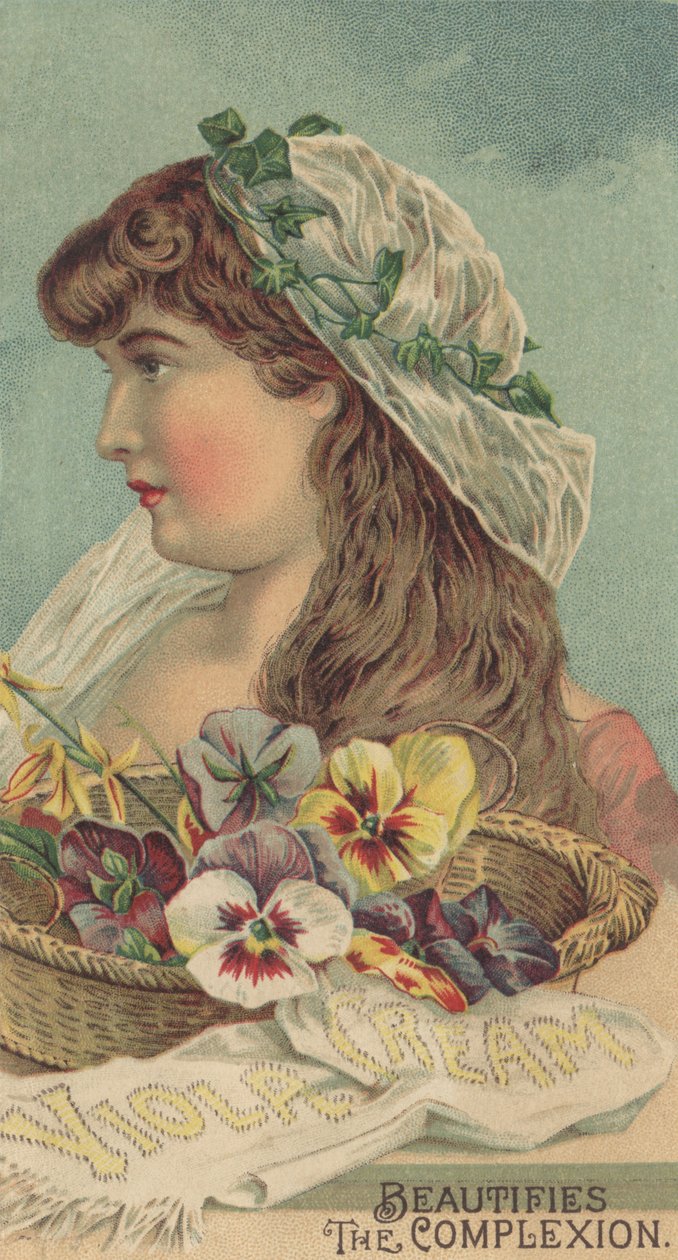 Viyola Kreması için Reklam, 1890 dolayları by American School