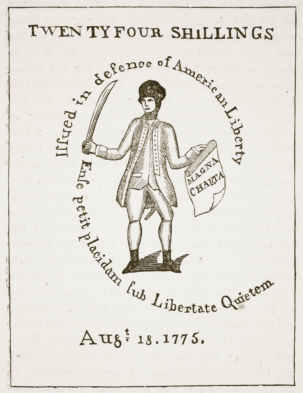 Amerikan Kredi Faturası, 1775, Cassells Illustrated History of England