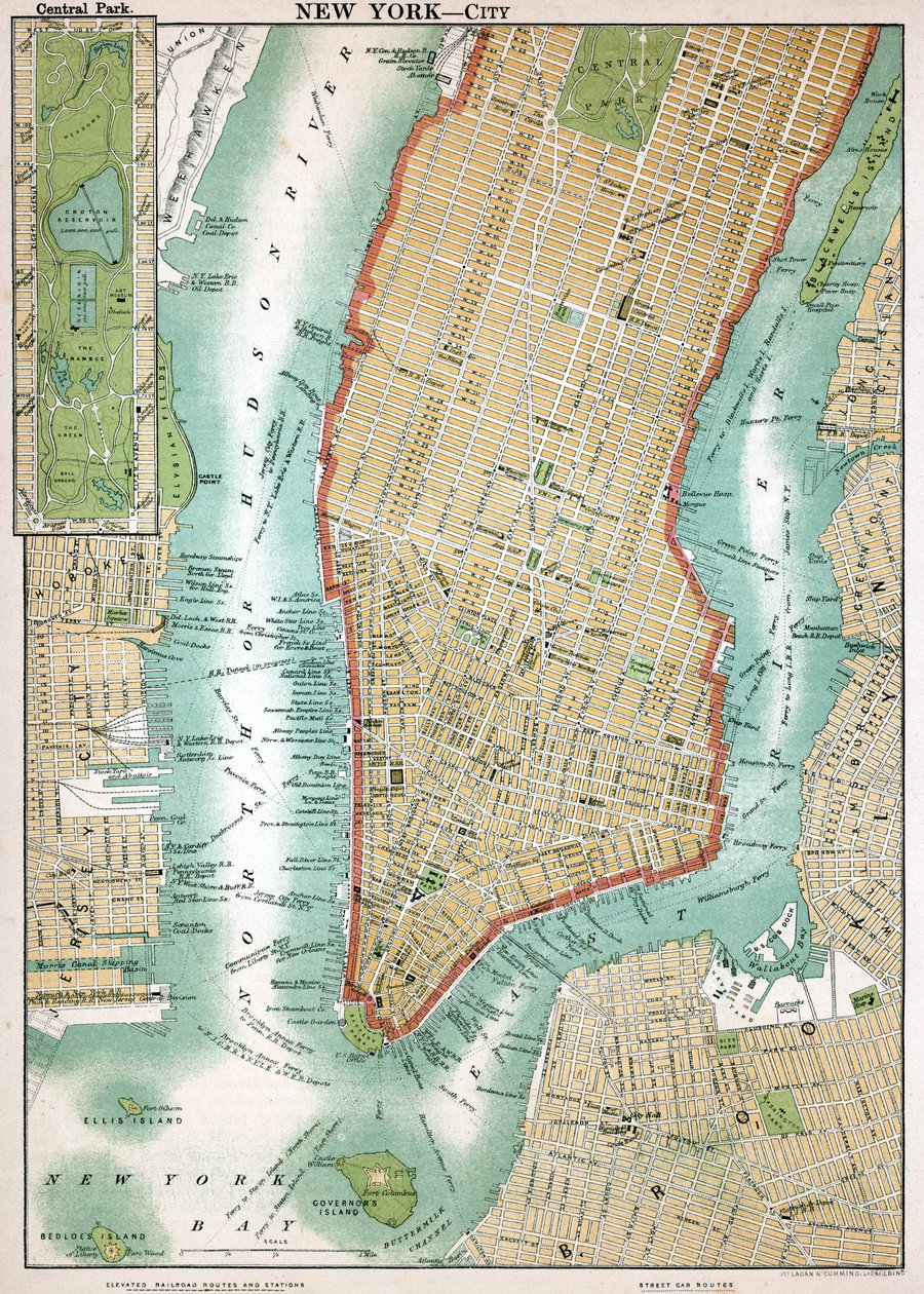 Aşağı Manhattan ve Central Park