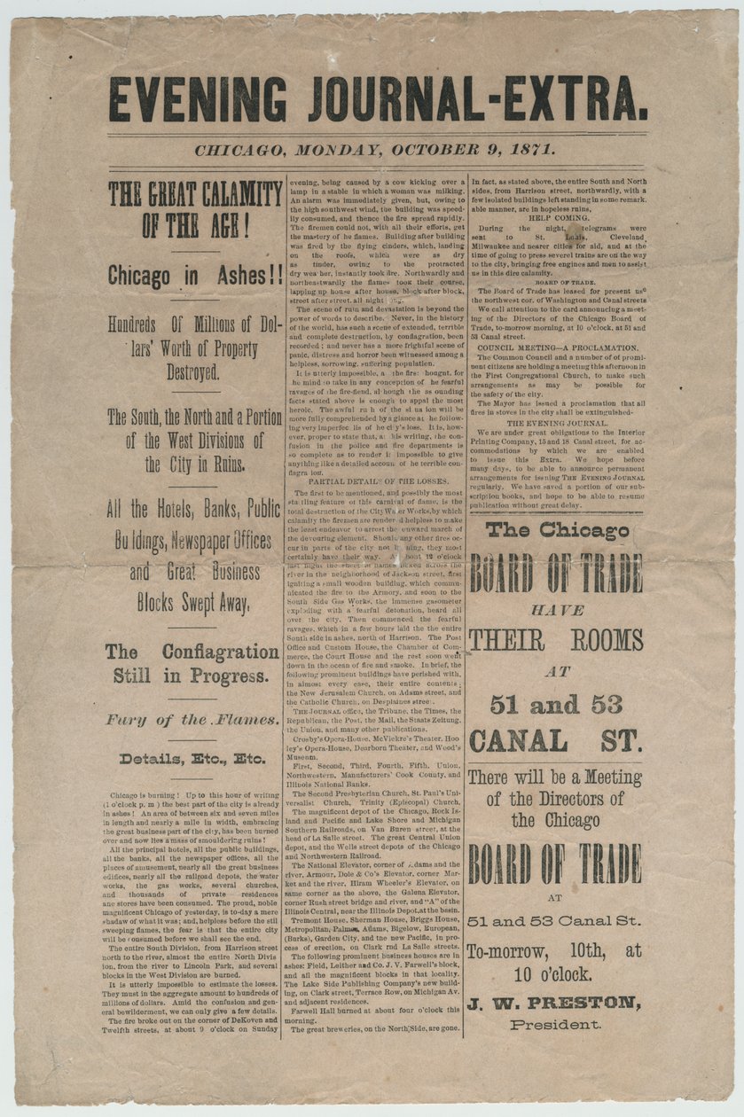 Chicago Evening Journal-Extra