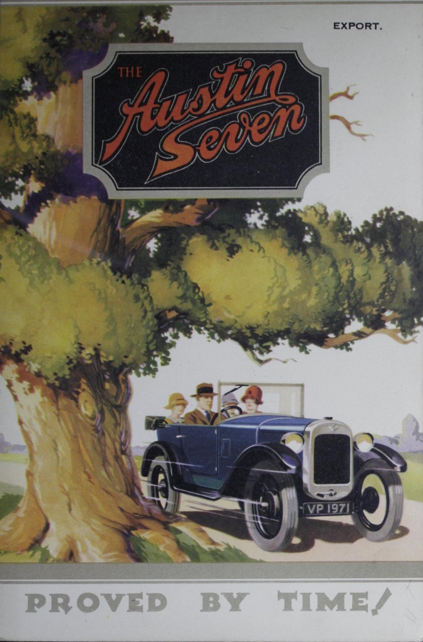 Austin Seven: Time Tarafından Kanıtlandı, 1930 by American School