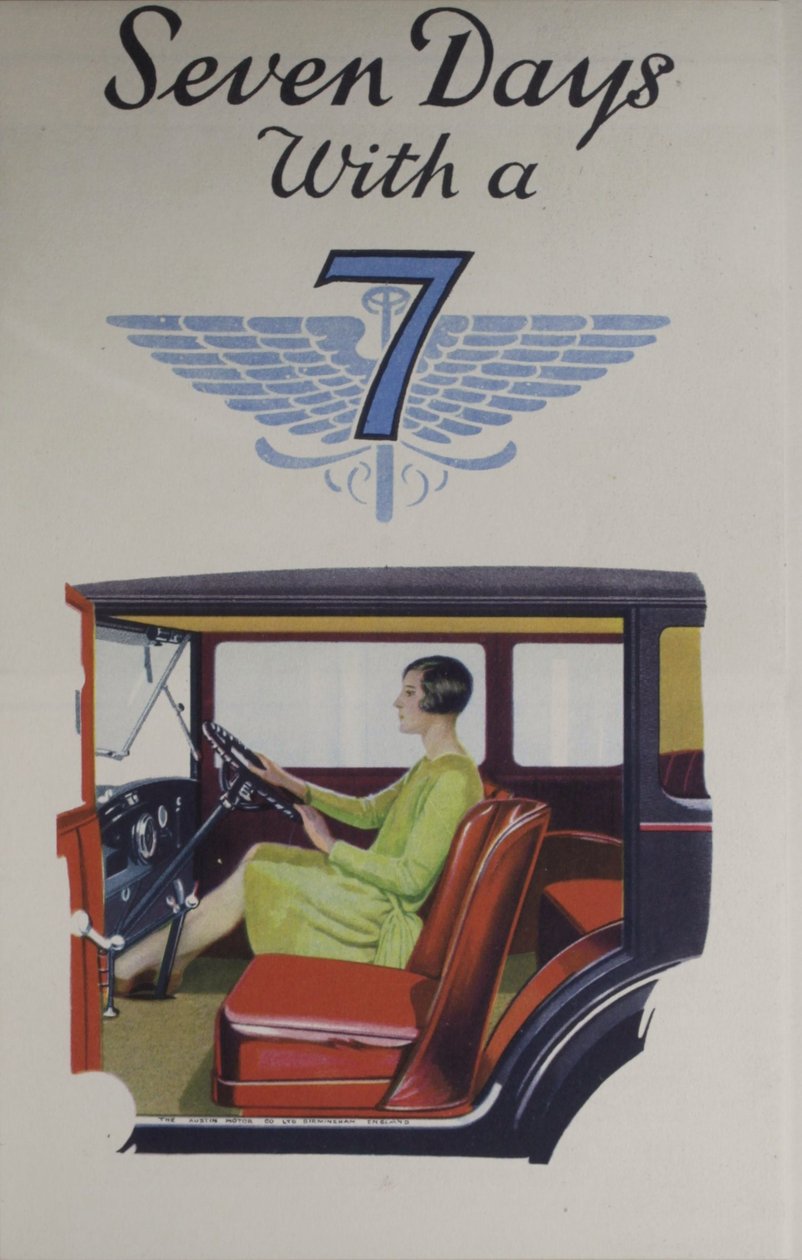 Austin Seven: 7 ile Yedi Gün, 1930 by American School