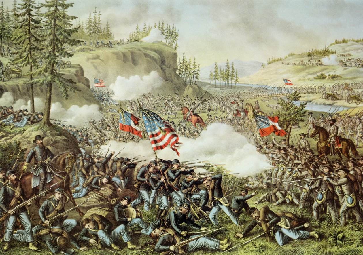 Chickamauga Savaşı by American School
