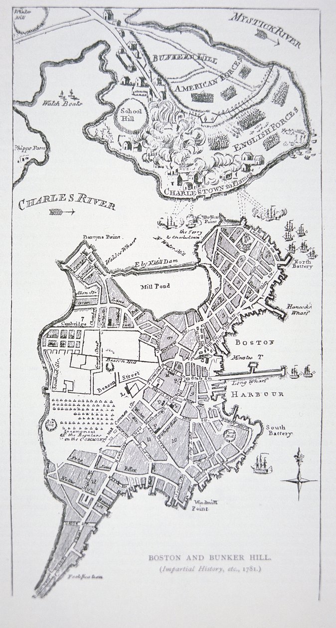 Boston ve Bunker Tepesi by American School