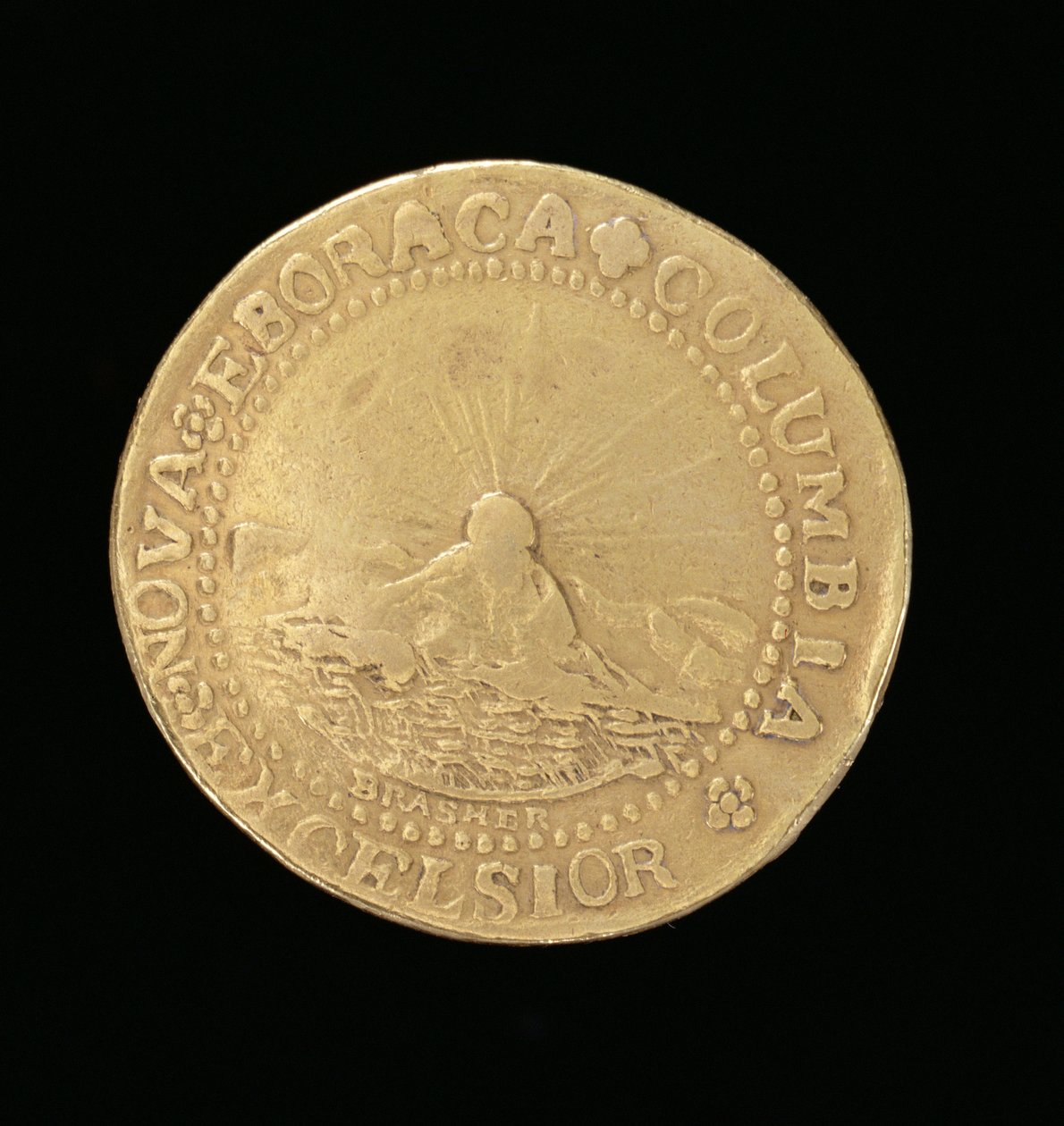 Brasher Doubloon, New York, 1787 (altın) (ayrıca bkz. 343637) by American School