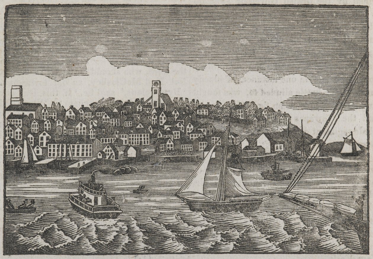 Brooklyn, New York (tahta oyma) by American School