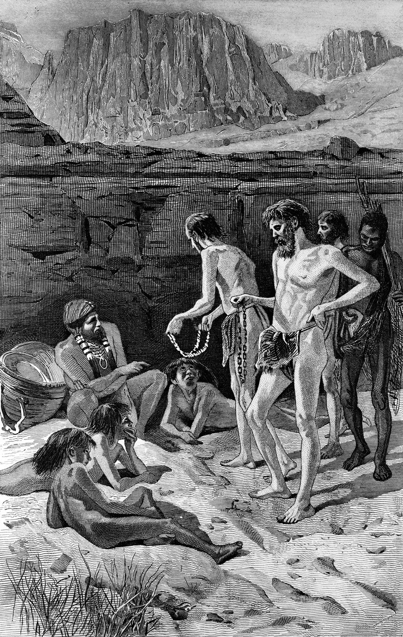 Cabeza de Vaca ve Arkadaşları by American School