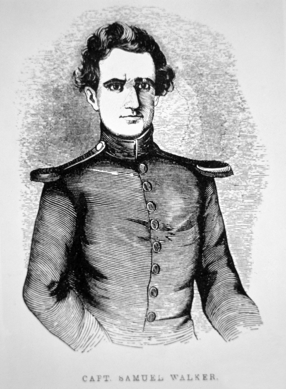 Kaptan Samuel Walker (1815-47) 1847 (gravür) by American School