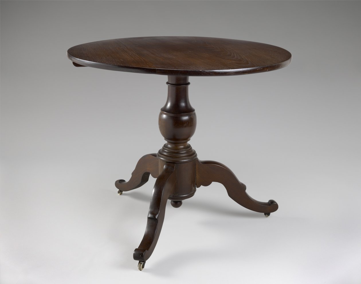 Orta Sehpa, c. 1850-1870 (siyah ceviz) by American School