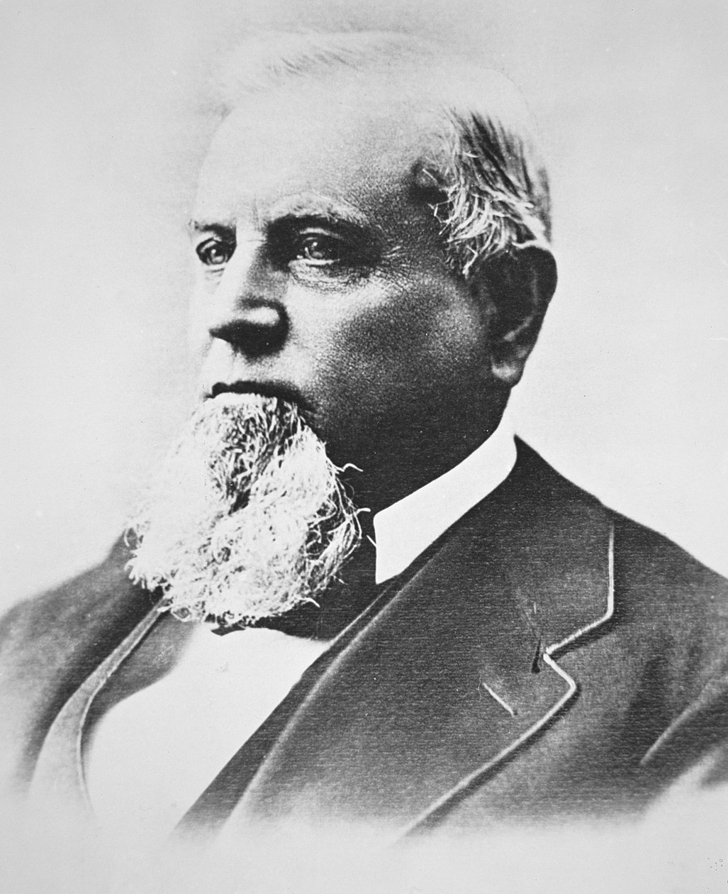 Charles Crocker (1822-88) (s/b fotoğraf) by American School