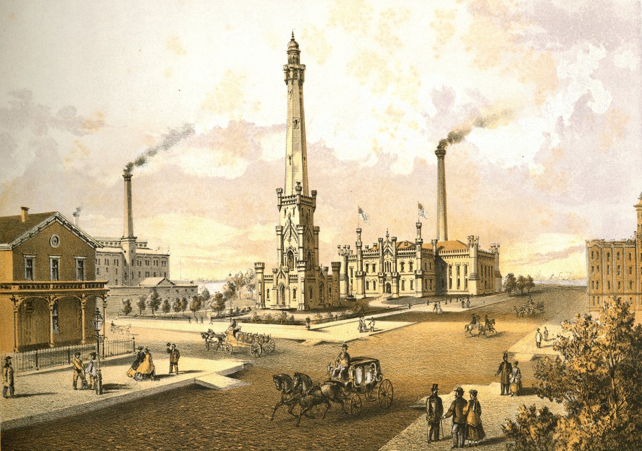 Chicago Water Works, Chicago Illustrated