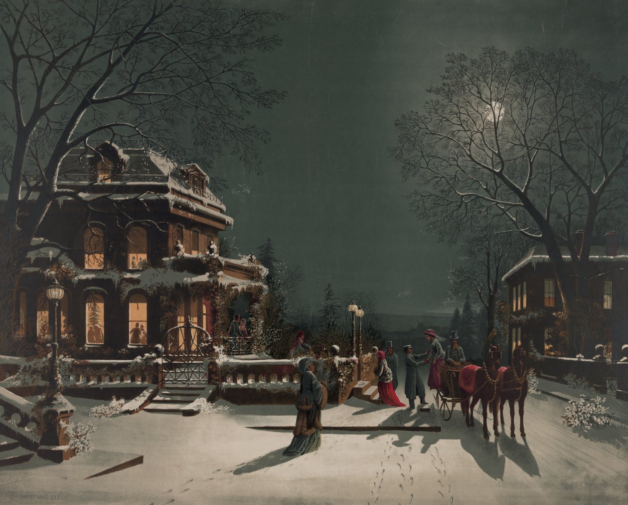 Noel Arifesi, 1890 dolayları by American School