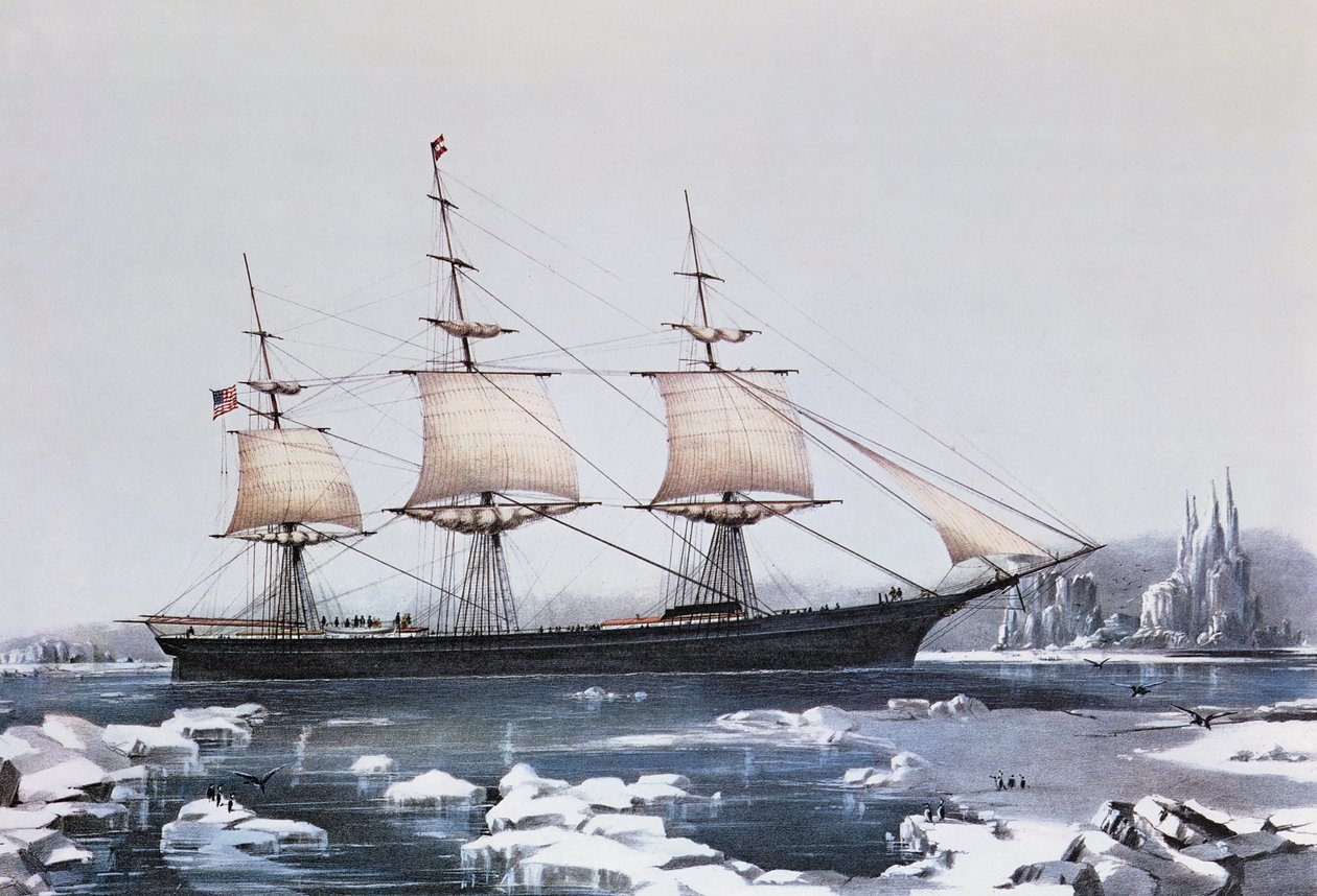 Clipper Ship Red Jacket, Cape Horn açıklarında Avustralya