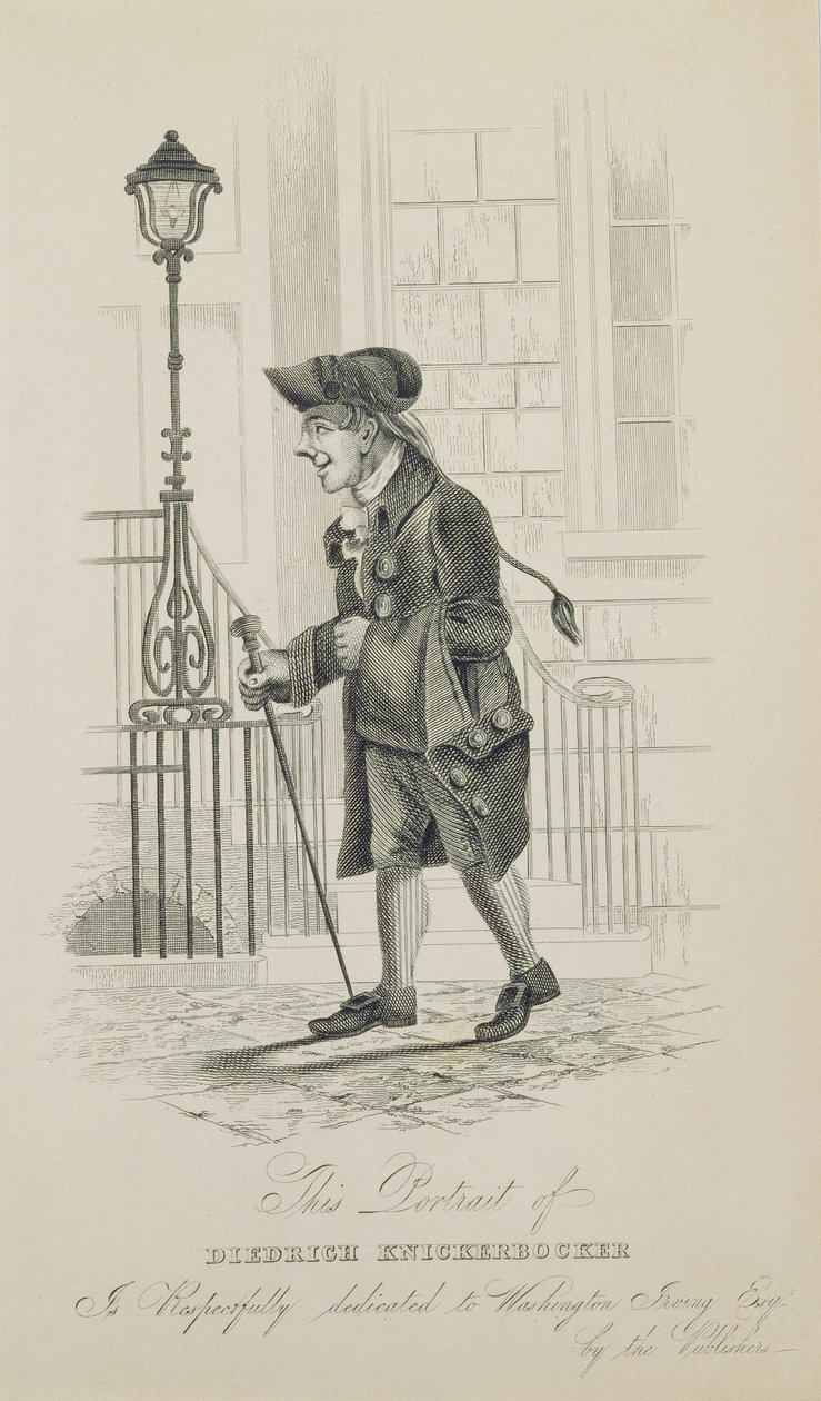 Diedrich Knickerbocker, Washington Irving
