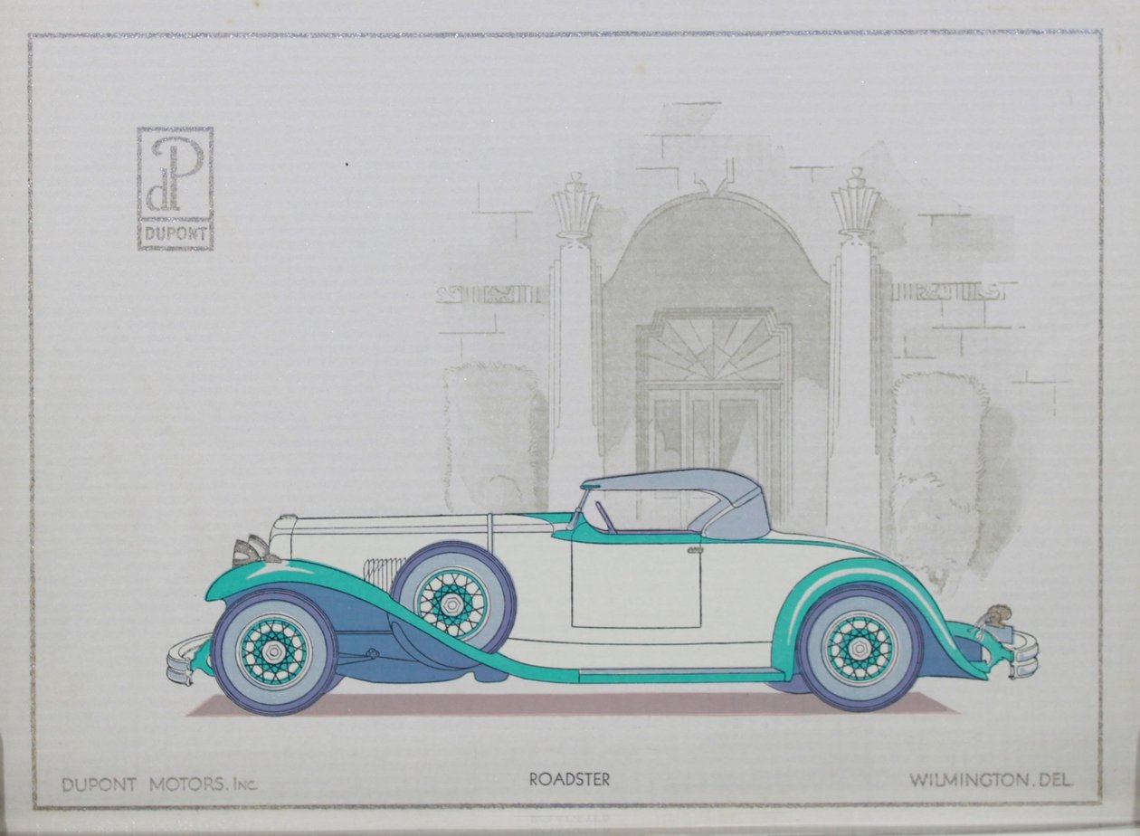 DuPont Motorlu Arabalar: Roadster, 1921 by American School
