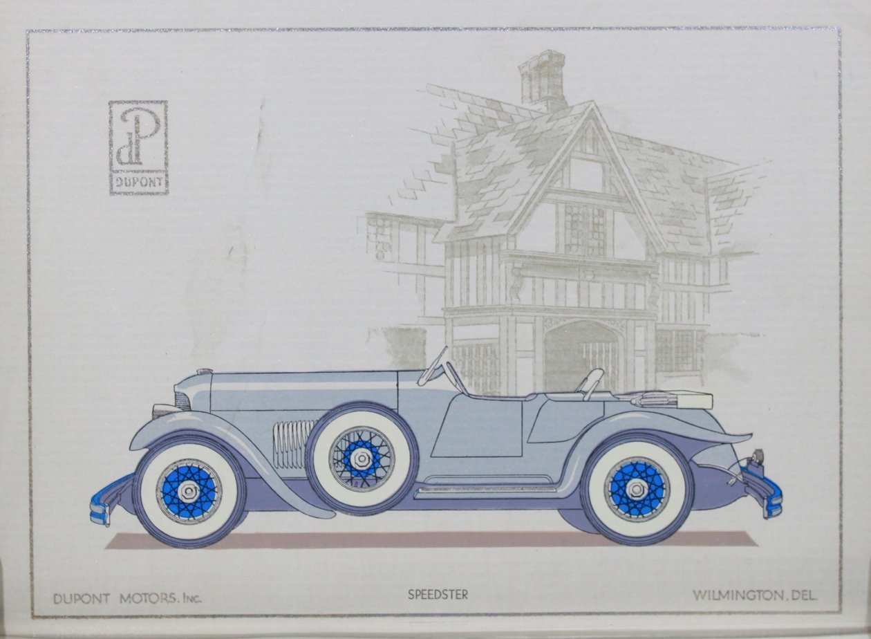 DuPont Motorlu Arabalar: Speedster, 1921 by American School
