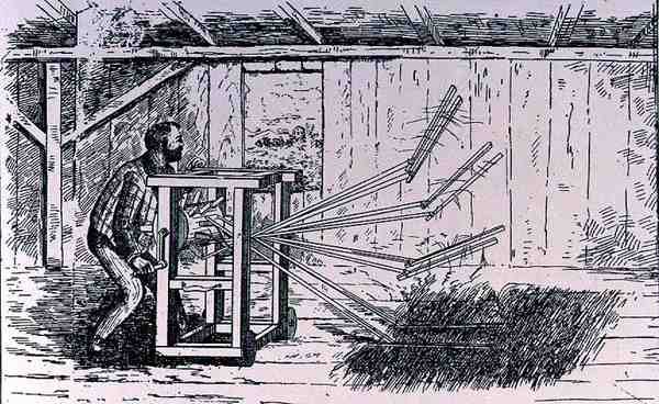 Harman makinelerinde ilk denemeler, The Growth of Industrial Art
