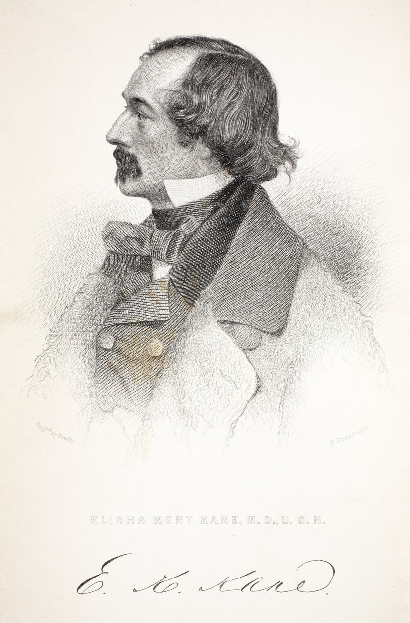 Elisha Kent Kane, Sir John Franklin