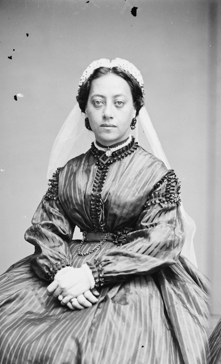 Emma, Sandviç Adaları Kraliçesi, 1855-65 by American School