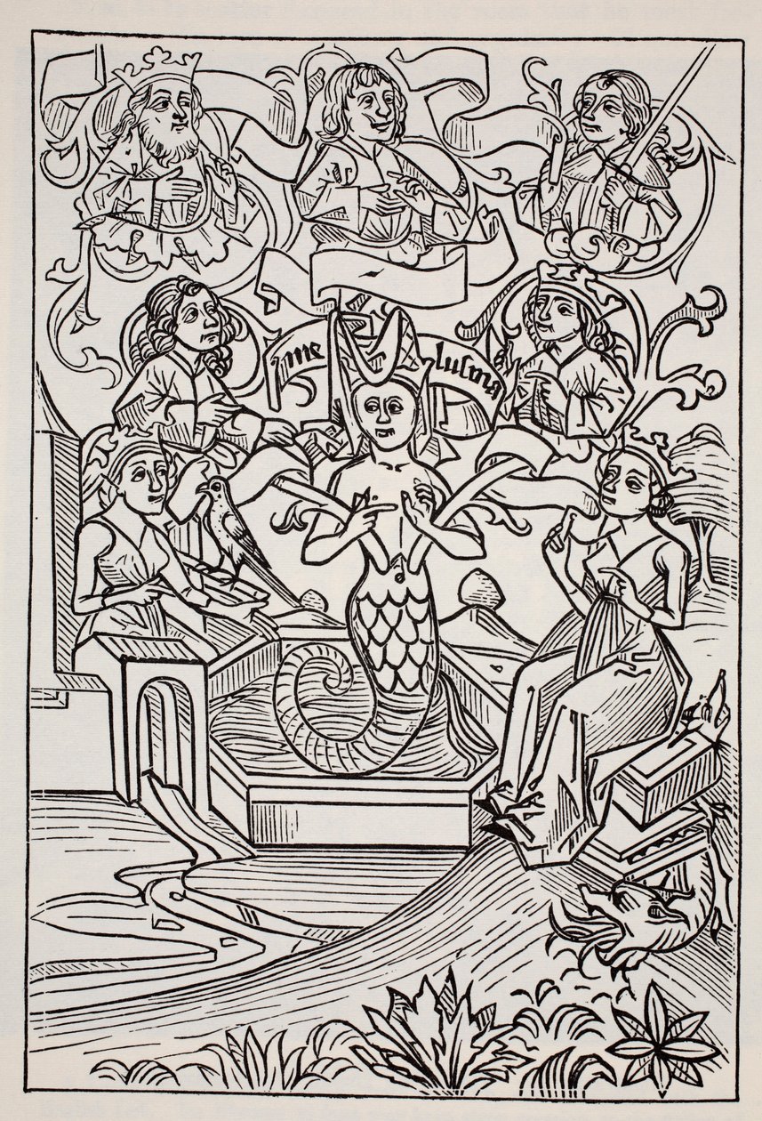 Fay Melusine, The World Guide to Cüceler, Periler, Elfler ve Diğer Küçük İnsanlardan Thomas Keightley (1789-1872) 1880