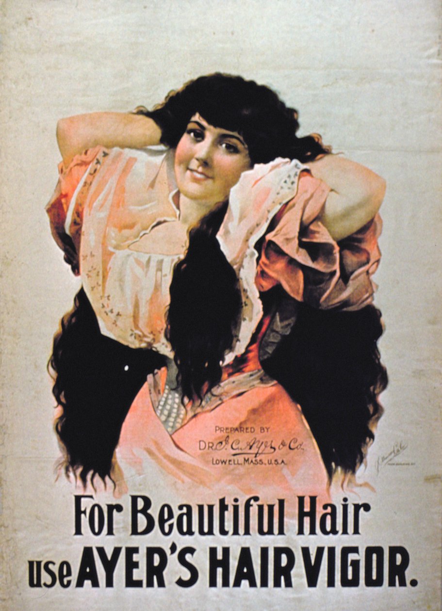 Güzel Saçlar İçin Ayers Hair Vigor Kullanın by American School