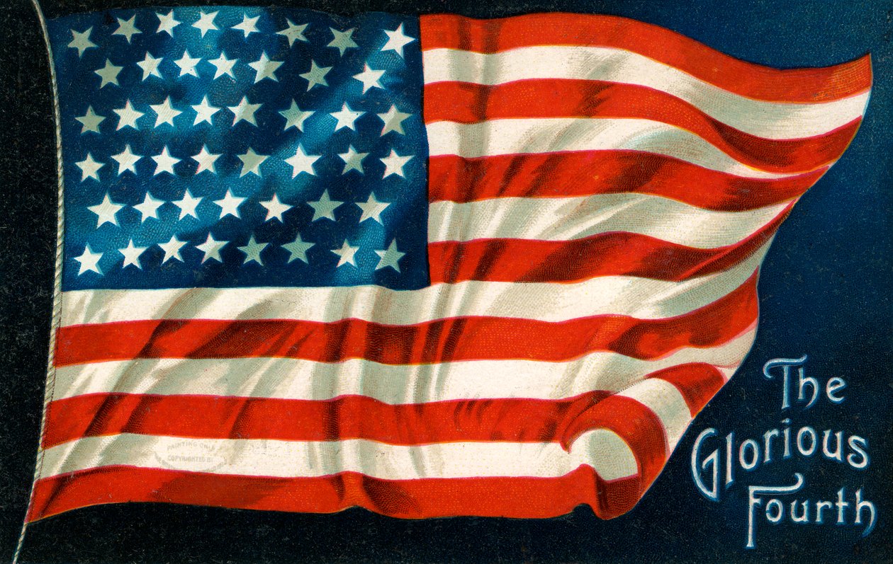4 Temmuz Amerikan Bayrağı by American School