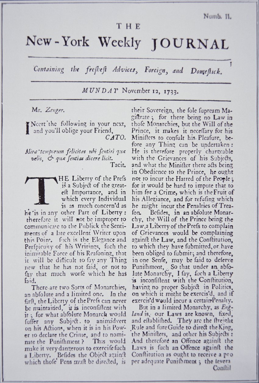 New-York Weekly Journal