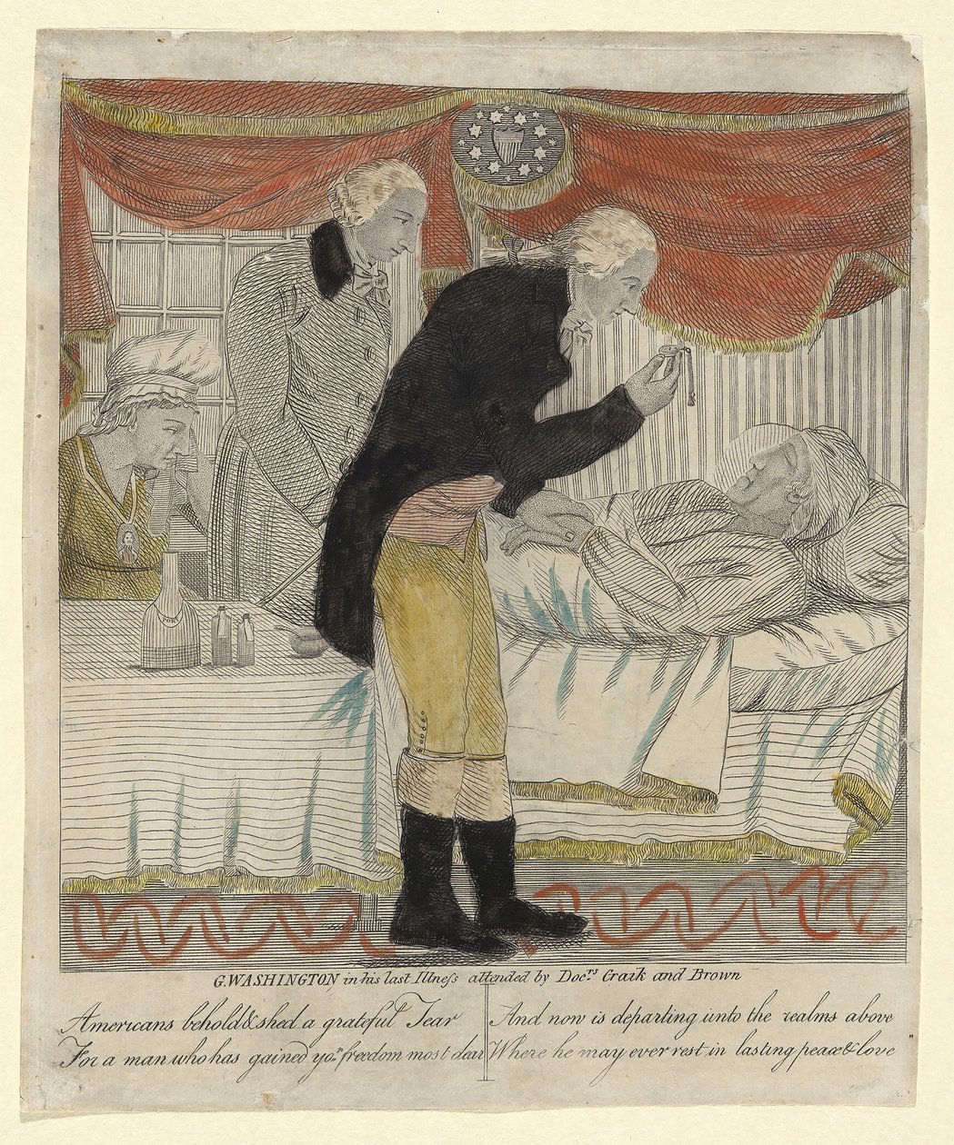 G. Washington, Drs Craik ve Brown