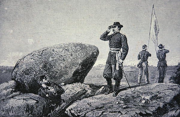 Genel G.K. Warren, Little Round Top