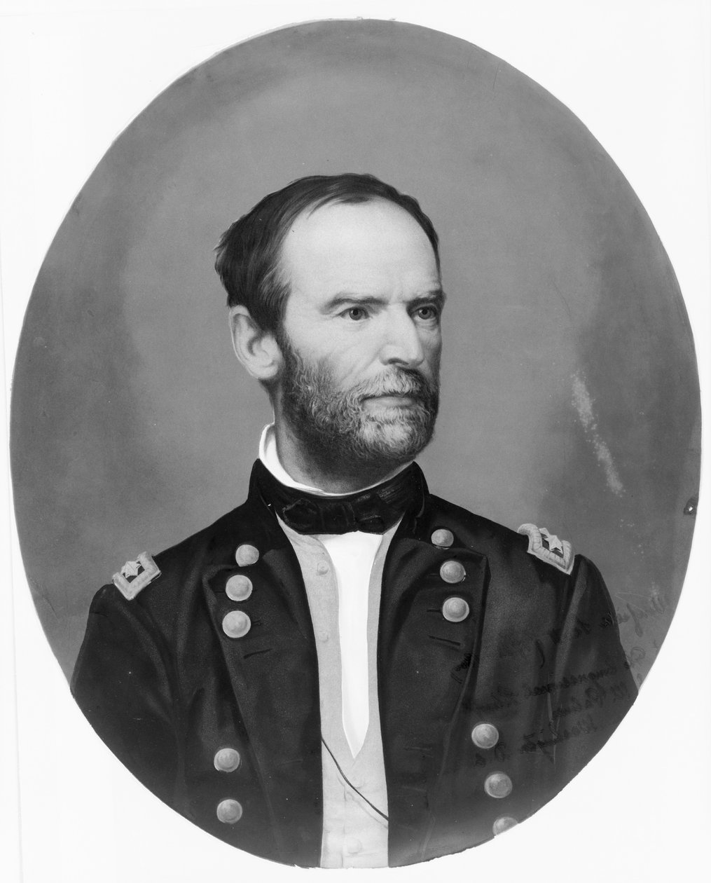 General William Sherman, 1865 dolayları (gravür) by American School