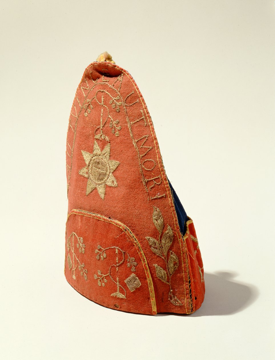 Grenadier şapkası, 1740-70 (yün ve keten) by American School