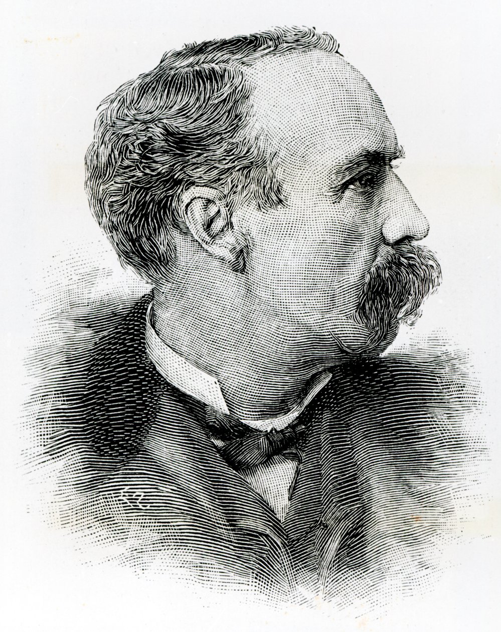 H.A.W. Tabor (gravür) by American School