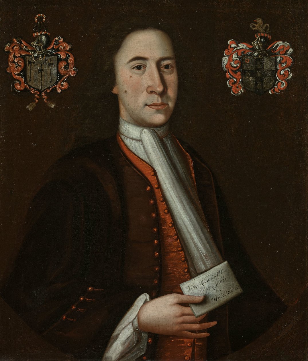 Henry Gibbs, c.1721 (tuval üzerine yağlı boya) by American School